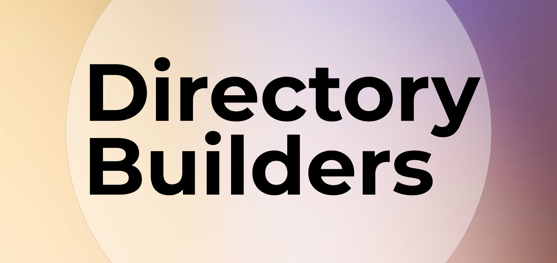 Directory Builders