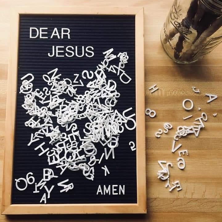 jumbled prayer