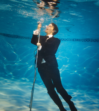 underwater singer