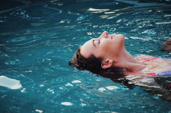 floating