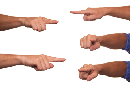 pointing