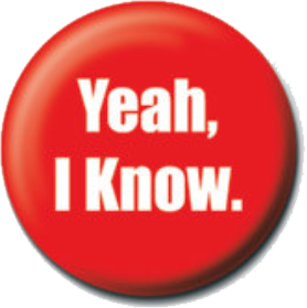 I know badge
