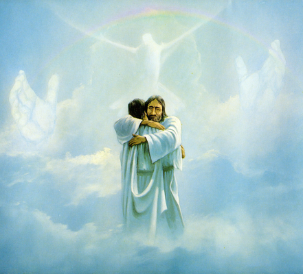 Jesus hug