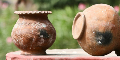 clay pots