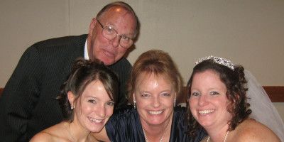 dad photo bombing us