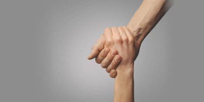 rescued hands