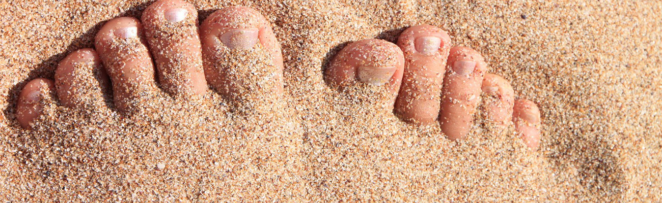 sand toes