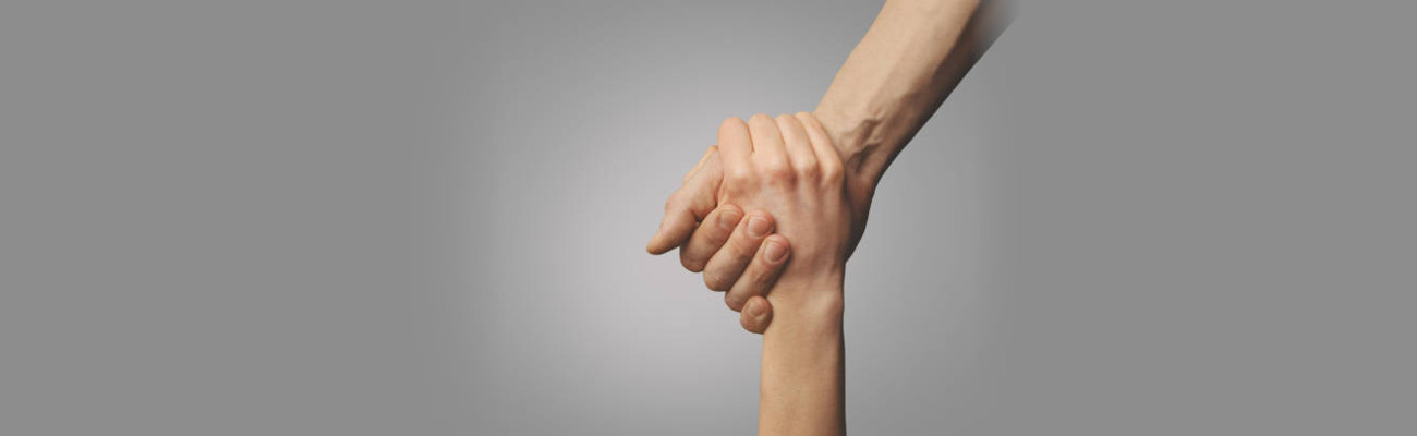 rescued hands