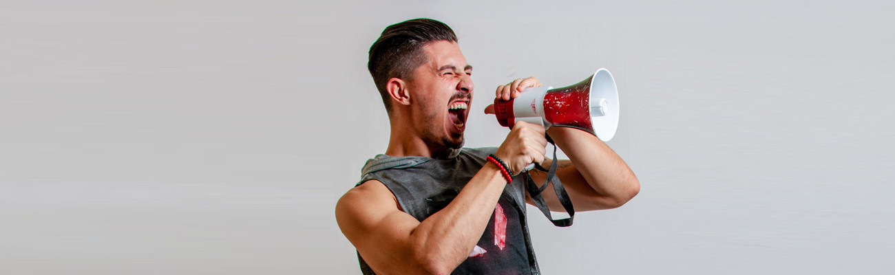 megaphone guy