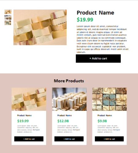 product page