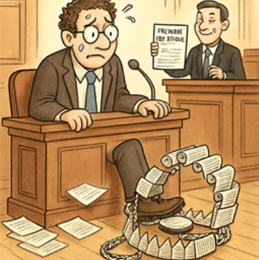 cartoon lawyer